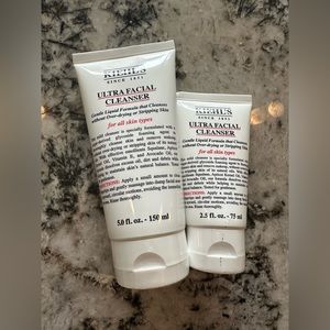 Kiehl’s Ultra Facial Cleanser. Full size and travel size. Unopened.